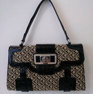 Guess Signature Handbag Clutch